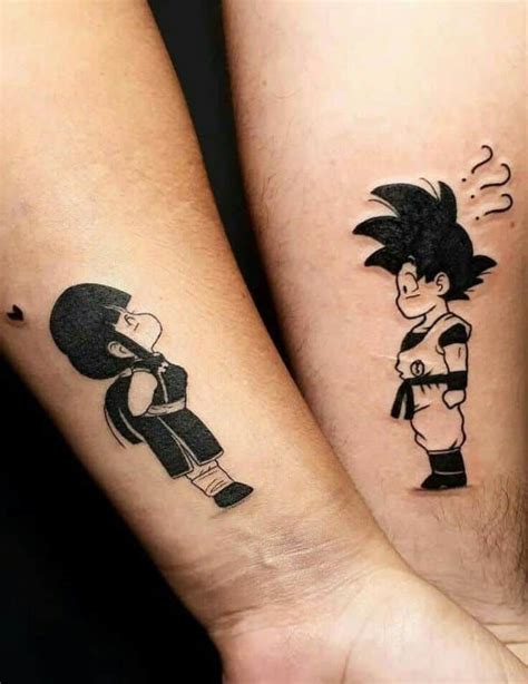 tatuajes de dragon ball para parejas|Las 10 mejores ideas e inspiración sobre tatuajes de pareja。